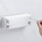 I3C Retractable Clothesline 4.2m, Duo Reel Washing Line, Wall Mounted Clothes Drying Line, Stainless Steel Extendable Laundry Line for Indoor Bathroom Balcony (White)