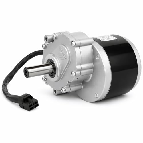 Alomejor Elektrorollstühle Bürstenmotor 24V 250W Elektromotor 75r/min für Den Ersatz von Elektrorollstühlen