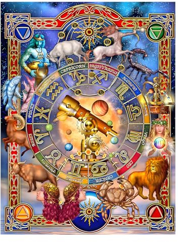 SHEGZHUC 40x50cm Diamond Painting Sternzeichen Perlenbilder für Erwachsene Diamant Malerei Kunst Stickerei Kreuzstich Geschenk Wanddekoration