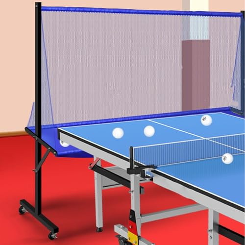 Generico Rete da Tavolo da Ping Pong - Rete Professionale per la Cattura delle Palline da Ping Pong, per tavoli da 72 a 82 Pollici - Rete Arrotolabile per la Cattura delle Palline da Ping Pong per ca