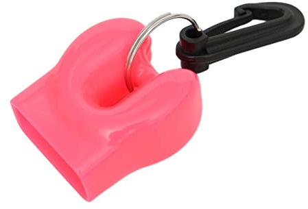 Skum-Ball Tauchmundstück-Halter, Atemregler, Oktopus-Halter, Rosa, 55 x 40 mm