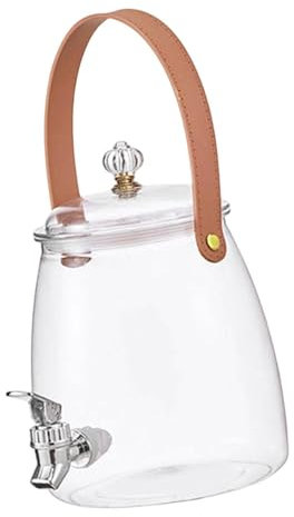 DimyFew Jarra de Agua de Contenedor de Bebidas de Gran Capacidad con Espiga, 5l