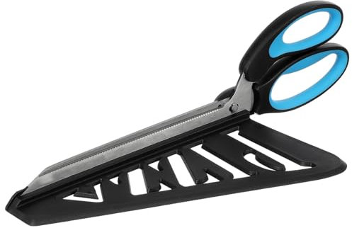 IMIKEYA 1pezzi Inossidabile Cutter Per Pizza Spatola Rimovibile Accessorio Pizza Blu