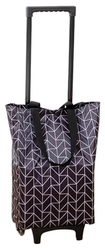 Carrello della spesa, grande capacità di carico, pieghevole, carrello della spesa, per lavanderia, scalate, casa, viaggi, dormitorio, hotel, ristorante, appartamento