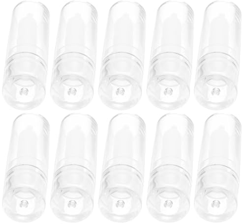 UKCOCO Bâtonnets pour Lentilles de Contact Réutilisables en Silicone Transparent, 12 Pièces, Applicateurs Creux pour Retrait Facile, Accessoire Pratique D’entretien de Lentilles