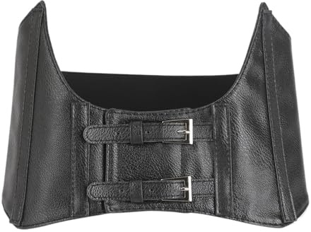UALXPAO Cummerbund Formell för att röka flera färger underbyst korsett lady's gotisk tjej, hona, sele, rem, elastiska bälten, cummerbund för dam, klänning kappa, Färg4, XXL 104cm