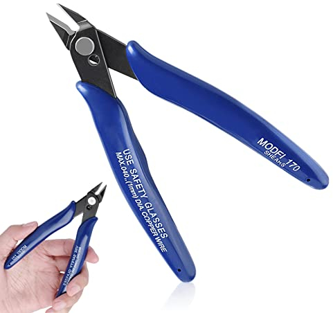 Cortadores de alambre de precisión Cortadores de alambre para impresoras 3D, cortadores laterales Cortadores de alambre Tijeras Tijeras diagonales Alicates diagonales Herramientas compactas