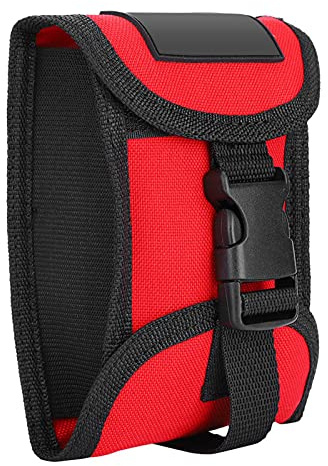 3KG Scuba Diving Weight,Scuba Diving Trim Counter Weight Pocket Pouch with Quick Release Buckle (Red)