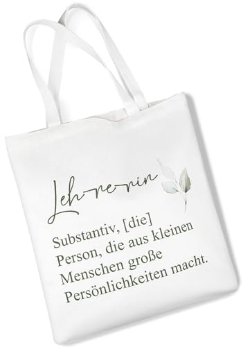 Otuuz Danke Geschenk für Lehrerin Tasche Lehrer Stofftasche Lehrer Tasche Lehrerinnen Abschied Abschiedsgeschenk für Lehrerin Geschenke für Erzieherin Grundschule Geburtstag Abschluss