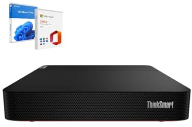 Lenovo Mini-PC ThinkCentre Core Full | Core i5 bis 3,50 GHz | RAM 32GB | NVMe SSD 512 GB WLAN | USB-C | Win 11 Professional Office 2021 36 Monate Garantie (erneuert)