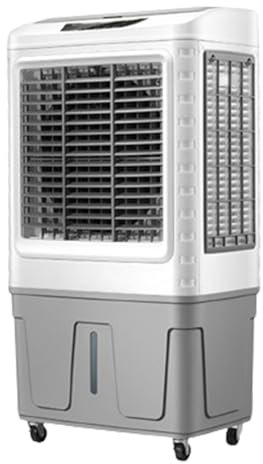 Enfriador Evaporativo, Aire Acondicionado Portátil con Oscilación De 55° Y 3 Velocidades De Viento, Enfriador De Aire Grande para Sala, Oficina Y Fábrica