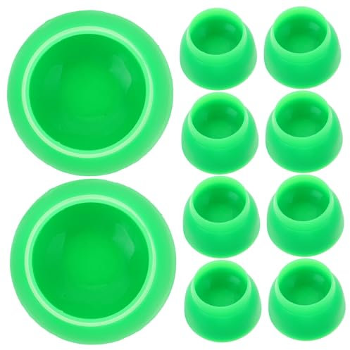 Yardwe 10pcs Boys and Girls Slide Screw Cap Cover Boy Girl's Plastic Slide Accessory Fixing Screw Caps Playground