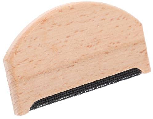 TOKIDNY Quitapelusas De Madera Para Suéteres y Abrigos De Lana, Peine Removedor De Bolitas Para y Tejidos De Punto, Herramienta Portátil Para Eliminar Pelusa y Mantener Prendas Limpias