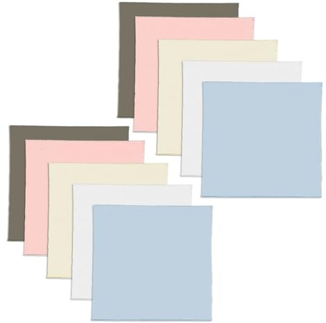 10 Pack Multi Instrumentenreinigungsstoffset Gentle Care 31x31cm Politis Tuch Reinigung Für Trompeten Geigen Piano Musikwartung Tücher Mikrofaser