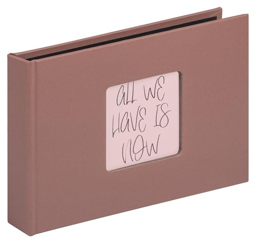 walther design serie Fun MA-353-MM - Miniálbum de fotos para 36 fotos de 10 x 15 cm, color moca (mocha mousse)