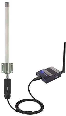 C. Crane CC Vector RV Long Range WiFi Repeater System 2.4 GHz- Extends Distant WiFi to All Devices in Your RV, Boat or Big Rig