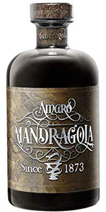 LIQUORE MANDRAGOLA AMARO DI ERBE 45° - 1 bottiglia 0,5 L - Liquore amaro di erbe e radici Mandragola