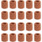 VILLCASE 20pcs Aquatic Water Plant Fixed Ring, Aquarium Plant Pot Fixed Holder, Fish Tank Ceramic Rings Fish Tank Pottery Holder for Aquarium Landscape
