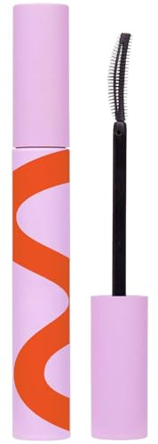 Tower 28 MakeWaves Vegan Black Mascara - Volumizing & Lengthening Mascara for Sensitive Eyes - With Aquaflex Technology for Humidity-Proof Lift - Hypoallergenic Eye Makeup - Jet (0.29 oz)