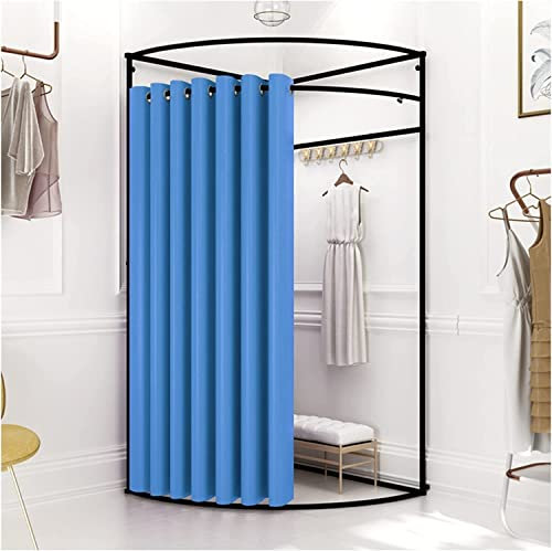 LIOONS Tragbarer Umkleidekabine Bewegliche Umkleidekabine Bekleidungsgeschäft Umkleidekabine Ecke Wandbehang Umkleidekabine für Einkaufszentren Stabil und langlebig