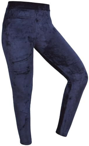 KMISSO Kinder Mädchen Nicki Thermo Hose Leggings 30518 Blau 116