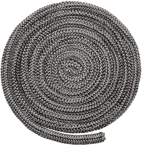 YUETTYY Cuerda de sellado de estufa, sello de puerta de estufa de leña, sellador de fibra de vidrio para estufas, ahumadores, chimeneas, quemadores de leña, vidrio, resistente al calor y al fuego (8