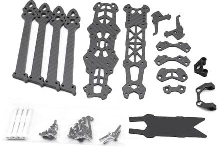 Rordigo Mark4 7 295 mm mit 5 mm Arm + Druck für Quadrocopter FPV-Modifikation Kohlefaser 7 Quadrocopter Freestyle-Rahmen