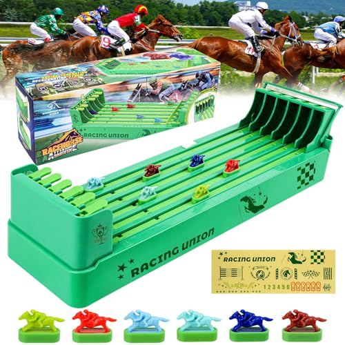 xinrongda Electric Horse Racing Game, Gioco Di Corse Di Cavalli, Gioco Da Tavolo Da Corsa, i Giochi Da Tavolo Di Pensiero Rapido Per Bambini, Mini Giochi Di Societa Portatili Per Bambini