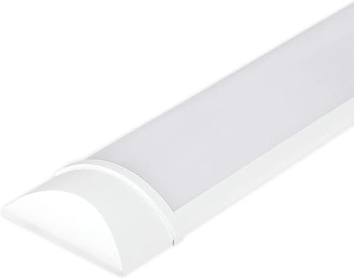 V-TAC Plafoniera LED 120 CM Lineare da Soffitto - 40W - con Chip Samsung - Lampada Rettangolare 4300 Lumen IP20 per Parete, Garage, Negozio - Tubo LED - Luce 6400K Bianca Fredda