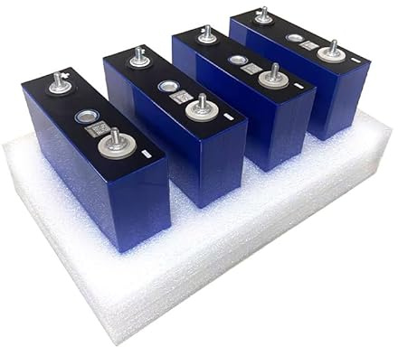 12 V 320 Ah LiFePO4 (3,2 V x 4) Lithium-Akku, Grad A, 10.000 + tiefe Zyklen, Lebensdauer von mehr als 10 Jahren, für Wohnmobil, Boot, Off-Grid, Sonnensystem