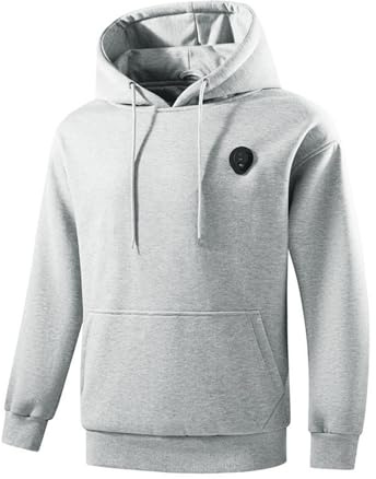 Chenxi Studio Sweat-shirt chauffant par temps froid avec contrôle de la température à 5 zones - Connectivité USB - Haut à capuche lumineux pour activités de plein air - Pull électrique pour femme