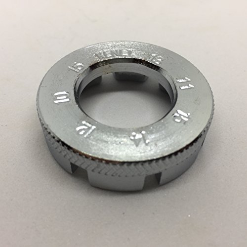 bicycle-toys Nippelspanner Nr.2 Speichenspanner Speichenschlüssel Fahrrad 8-Fach Größe 10-15 Werkzeug