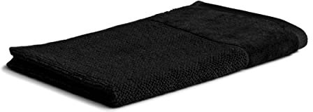 Möve - Toalla para Invitados, Negro, 30 x 50 cm