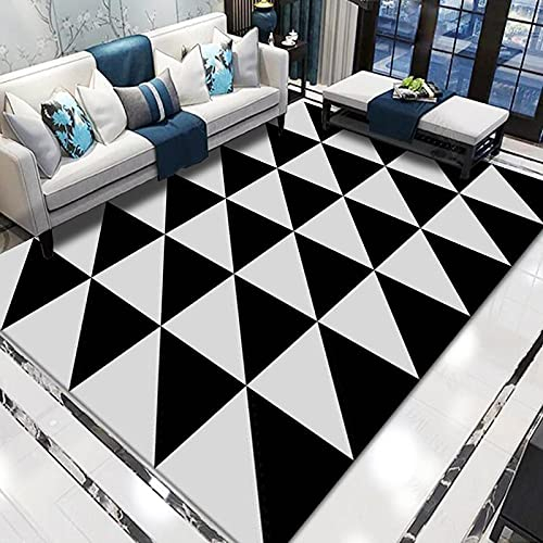 Alfombra de área grande estilo nórdico sala de estar dormitorio alfombra abstracción de lujo ligero antideslizante Antifouling lavable baño puerta Mat cocina alfombras pequeñas 180* 200 cm