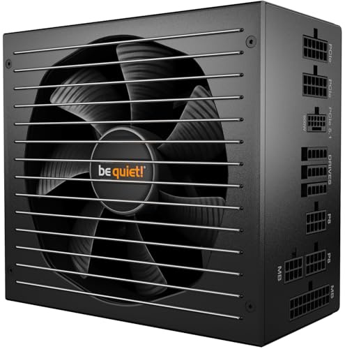 be quiet! Straight Power 12 850W, ATX 3.1, 80 Plus Platinum, nahezu unhörbarer Silent Wings Lüfter, für PCIe 5.1 und PCIe 6+2 Grafikkarten, 12V-2x6 Kabel enthalten, BN337