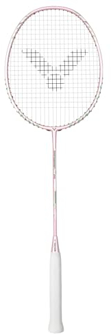 VICTOR Badmintonschläger Thruster K 66 Y besaitet Top Racket superleicht
