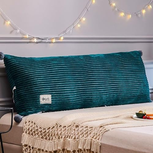 Lesekissen für Bett und Sofa Lehnenkissen Bett Kopfteil Kissen Weiches Rückenkissen, 60/80/180/120cm Lendenkissen Waschbar Sofa Rückenpolster mit Entfernbar Waschbarem Bezug ( Color : #4 , Size : 120x