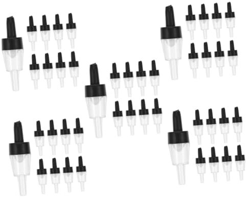 BESPORTBLE 125pcs Professional Check Valves for Aquarium Air Pumps Fish Tank Supplies Non-return Function for Regulator Aquarium and Air Line Connectors