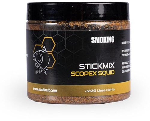 Nash Scopex Squid Smoking Stick Mix 200g B6361
