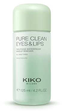 KIKO Milano Pure Clean Eyes&Lips, Two-Phase Make-Up Remover For The Eyes And Lips