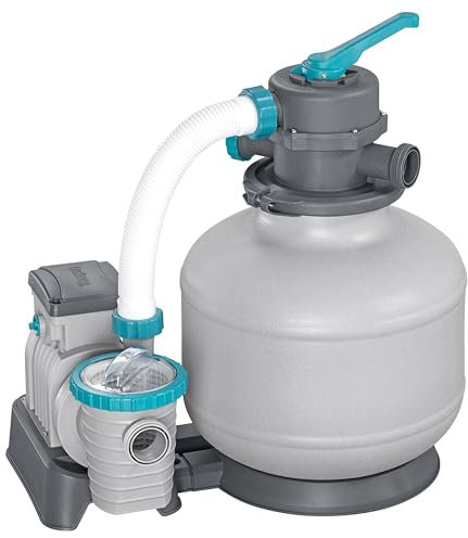 Bestway Sandfilteranlage mit Zeitschaltuhr 5.678 l/h, 230 W