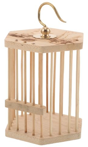 OSOLADY Gabbia Habitat per Insetti in Legno Recinto Ventilato per Grilli e Mantidi Contenitore per Rettili e Cavallette Osservatore di Insetti Portatile per Ragazza e Animali Domestici