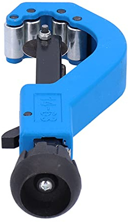 Tagliatubi in PVC Utensile a forbice rapido Tubo in plastica di alluminio Utensile da taglio per tubi dell'acqua in PE Lame in ferro durevole Posizione dell'ingranaggio regolabile (Il coltello da