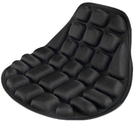 ZSNUHKM Motorcycle Cushion for Honda Rebel 250 2000-2016, Motorcycle Gel Seat Cushion, Foldable Soft Pressure Relief Pad Structure, Cool Comfortable