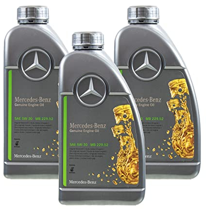 3x1L Original Mercedes Synthetic Motoröl 5W-30 229.52 A 001 989 37 01 BGA6
