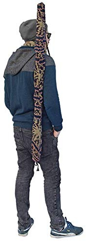 Didgeridoo + Regenmachertasche aus Ikat passend für Bambusdidges oder Regenmacher bis zu 100cm