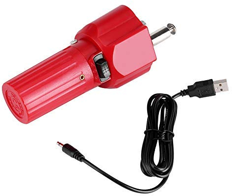 lyrlody Elektrische Grillmotor Rotierend 5V BBQ Elektrogrillmotor mit 1m USB-Kabel für Picknick 4,2 U/min