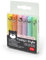 Legami - Teddy's Style, Set di 6 Mini Evidenziatori, 1x7,5 cm, Giallo, Pesca, Rosa, Lilla, Azzurro chiaro, Verde chiaro, per Sottolineare ed Evidenziare con Precisione