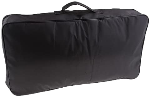 per Pedaliera per Chitarra, Borsa Imbottita per Pedaliera in Tessuto Oxford 60 X 33 X 10 Cm / 23.62