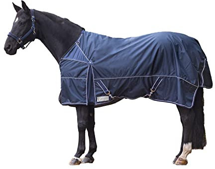 WALDHAUSEN Outdoordecke Premium, 200 g, Nachtblau, 155 cm, 155 cm, blau